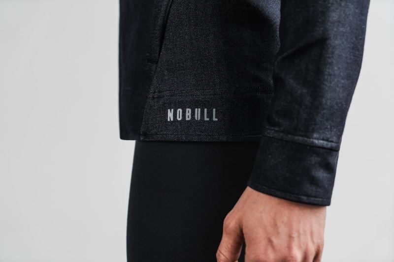 Nobull Twill Zip-Up Black | 64501OXID