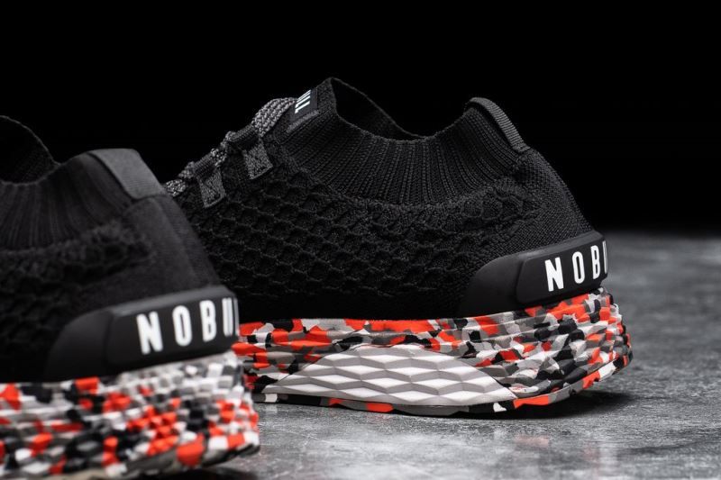 Nobull Wild Storm Knit Black | 59820UJWM