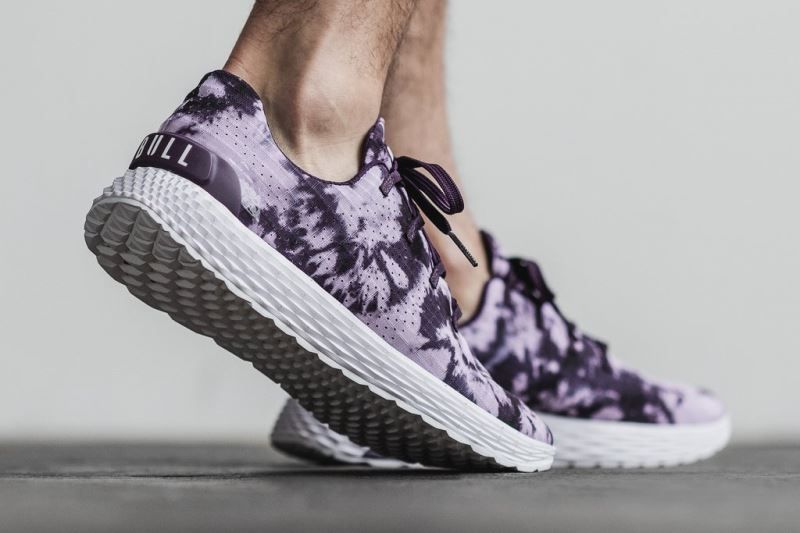 Nobull Wisteria Tie-Dye Ripstop Purple | 65120MVBZ